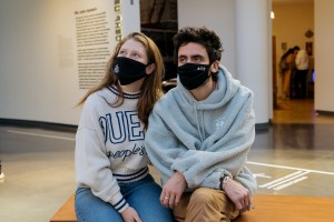 Варвара Шмыкова в Музее Ельцина