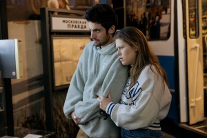 Варвара Шмыкова в Музее Ельцина