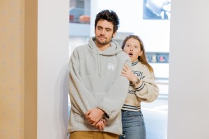 Варвара Шмыкова в Музее Ельцина