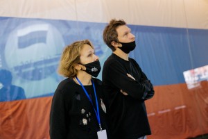 Наталья Дрозд в Музее Ельцина