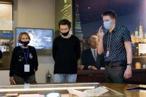 Наталья Дрозд в Музее Ельцина