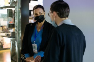 Полина Зуева в Музее Ельцина