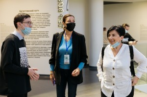 Полина Зуева в Музее Ельцина