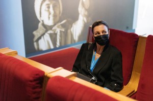 Полина Зуева в Музее Ельцина