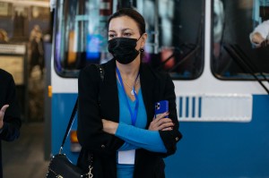 Полина Зуева в Музее Ельцина