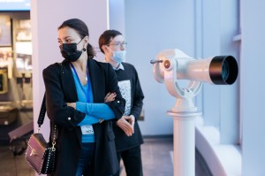 Полина Зуева в Музее Ельцина