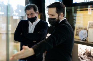 Кирилл Рогов в Музее Ельцин Центра