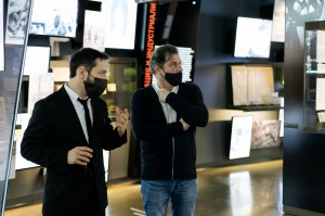 Кирилл Рогов в Музее Ельцин Центра