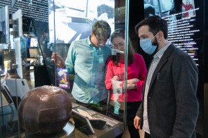 Олег Крикун в Музее Ельцин Центра