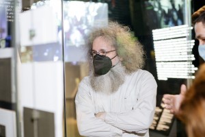 Доктор биологических наук Михаил Гельфанд в Музее Бориса Ельцина