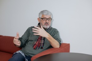 Сценарист и режиссёр Алексей Козлов в Музее Бориса Ельцина