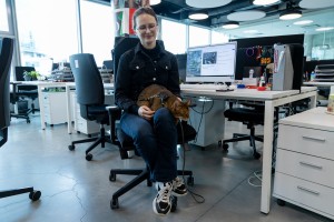 Кот и пёс в Ельцин Центре