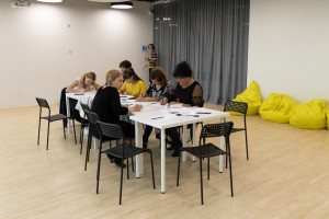 Мастер-класс на РЖЯ «Черным по белому»