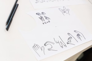 Мастер-класс на РЖЯ «Черным по белому»