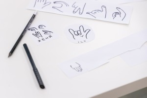 Мастер-класс на РЖЯ «Черным по белому»