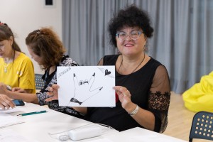 Мастер-класс на РЖЯ «Черным по белому»