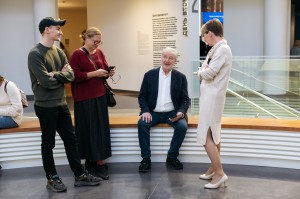 Вениамин Смехов с супругой в Музее Ельцина