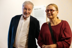 Вениамин Смехов с супругой в Музее Ельцина