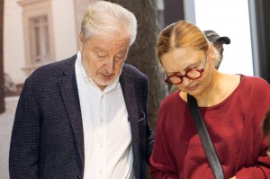 Вениамин Смехов с супругой в Музее Ельцина