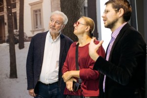 Вениамин Смехов с супругой в Музее Ельцина