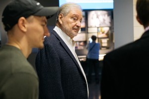 Вениамин Смехов с супругой в Музее Ельцина