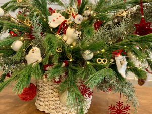 Новогодний декор Ельцин Центра 2022 -2023