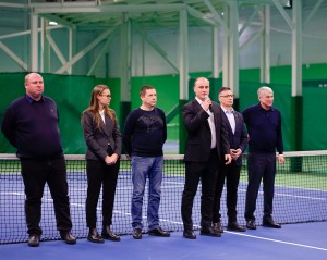 Открытие Всероссийских соревнований по теннису «XIV Кубок Б.Н. Ельцина»