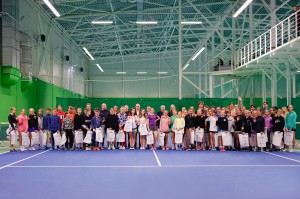 Открытие Всероссийских соревнований по теннису «XIV Кубок Б.Н. Ельцина»