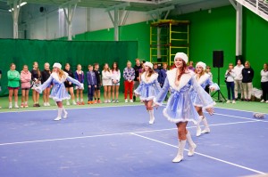 Открытие Всероссийских соревнований по теннису «XIV Кубок Б.Н. Ельцина»