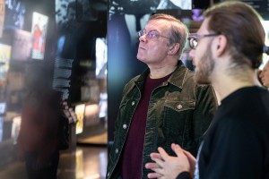 Геннадий Смирнов в Музее Ельцина