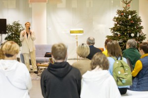 Встречи в «Гостиной под абажуром». Коллекционер ёлочных игрушек Надежда Маценко