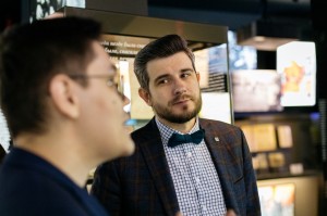 Врач-эндокринолог Андрей Подзолков в Музее Ельцина