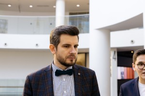 Врач-эндокринолог Андрей Подзолков в Музее Ельцина