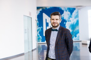 Врач-эндокринолог Андрей Подзолков в Музее Ельцина
