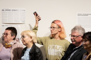 Открытие выставки «В спорах рождается город»