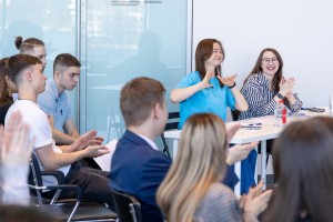 Защита итоговых проектов учащихся гимназии № 45 в Музее Бориса Ельцина