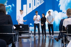 Защита итоговых проектов учащихся гимназии № 45 в Музее Бориса Ельцина