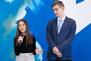 Защита итоговых проектов учащихся гимназии № 45 в Музее Бориса Ельцина