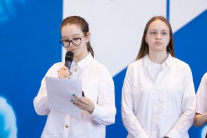 Защита итоговых проектов учащихся гимназии № 45 в Музее Бориса Ельцина