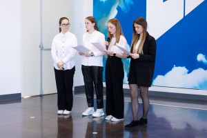 Защита итоговых проектов учащихся гимназии № 45 в Музее Бориса Ельцина