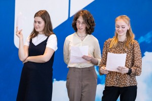 Защита итоговых проектов учащихся гимназии № 45 в Музее Бориса Ельцина