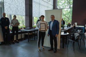 Вручение сертификатов о стипендиях лучшим молодым теннисистам России