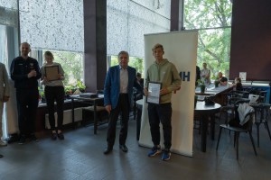 Вручение сертификатов о стипендиях лучшим молодым теннисистам России