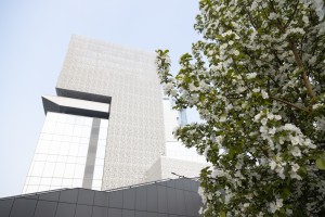 Фасад Ельцин Центра. Май 2023