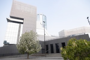 Фасад Ельцин Центра. Май 2023