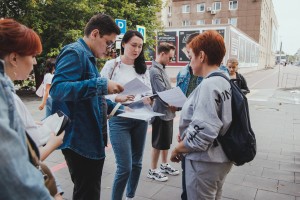 «Из слободы в Cити» на электросамокатах