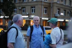 Встреча у стелы защитникам от ГКЧП