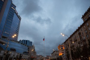 Встреча у стелы защитникам от ГКЧП