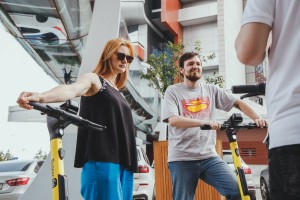 Репетиция экскурсии на электросамокатах «Из слободы в Cити»