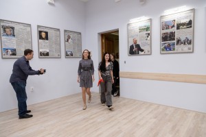 Открытие именной аудитории Геннадия Бурбулиса в УрФУ